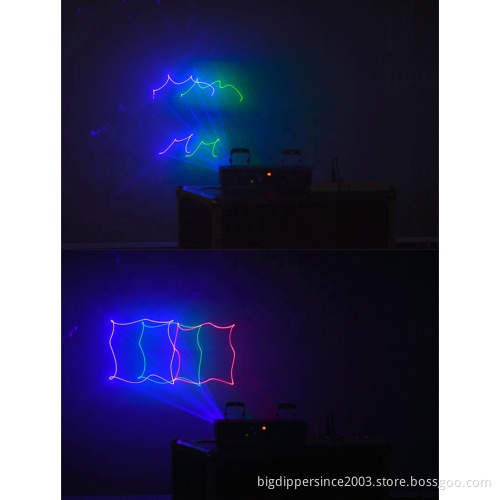 strobe light Green+Blue+Red 3 heads laser show system KTV DJ CLUB BAR stage party lighting lights B10RGB/3